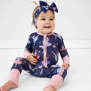 Little Sleepies Ballerina Stars Zippy Pajamas